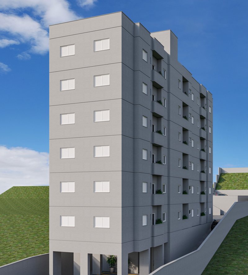 Apartamentos de 1 e 2 dormitórios — Jd. Sol Nascente, Jandira